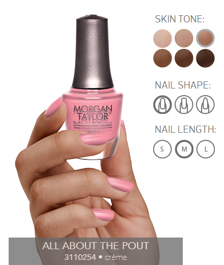 Morgan Taylor Nail Polish - 3110254  - All About The Pout