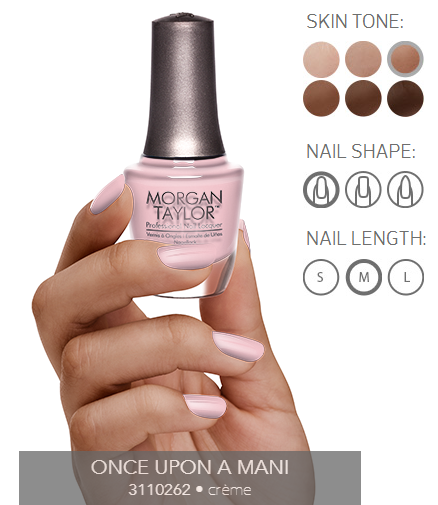 Morgan Taylor Nail Polish - 3110262  - Once Upon A Mani