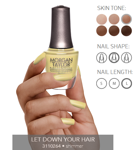 Morgan Taylor Nail Polish - 3110264  - Let Down Your Hair