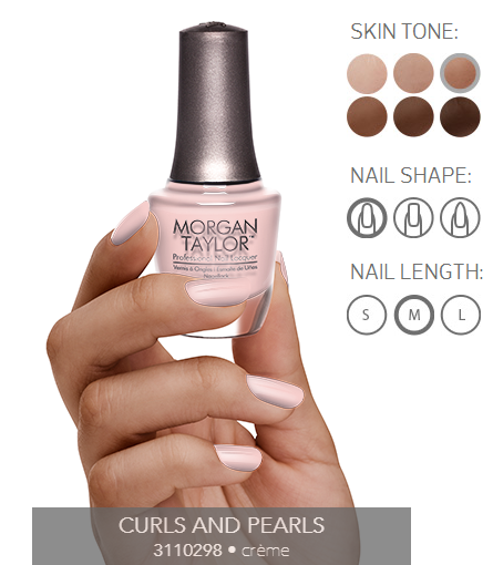 Morgan Taylor Nail Polish - 3110298  - Curls And Pearls