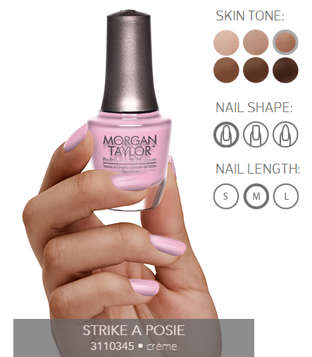 Morgan Taylor Nail Polish - 3110345 - Strike A Posie