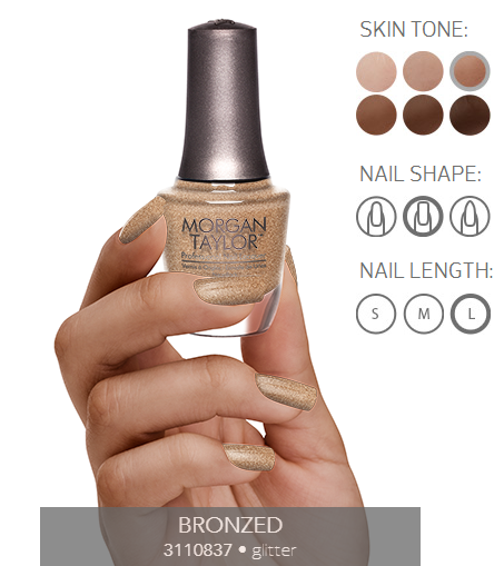 Morgan Taylor Nail Polish - 3110837  - Bronzed