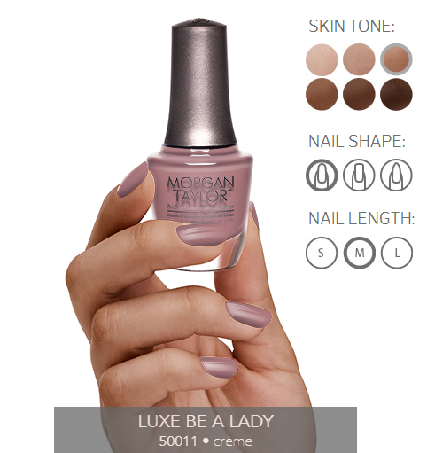 Morgan Taylor Nail Polish - 50011  - Luxe Be A Lady