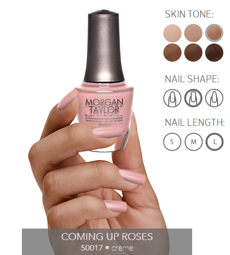 Morgan Taylor Nail Polish - 50017  - Coming Up Roses