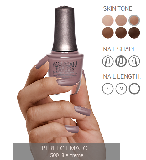 Morgan Taylor Nail Polish - 50018  - Perfect Match