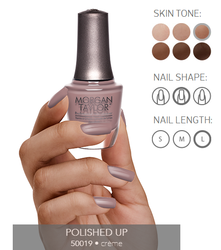 Morgan Taylor Nail Polish - 50019  - Polished Up