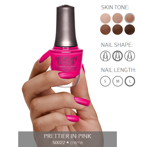 Morgan Taylor Nail Polish - 50022  - Prettier In Pink