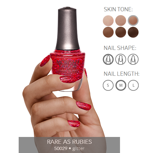 Morgan Taylor Nail Polish - 50029  - Rare As Rubies