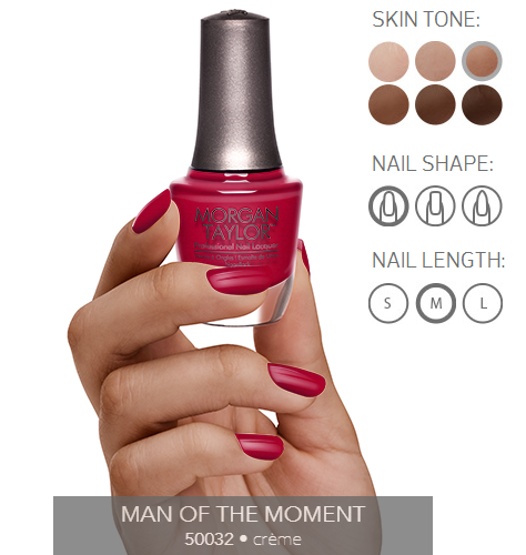 Morgan Taylor Nail Polish - 50032  - Man Of The Moment