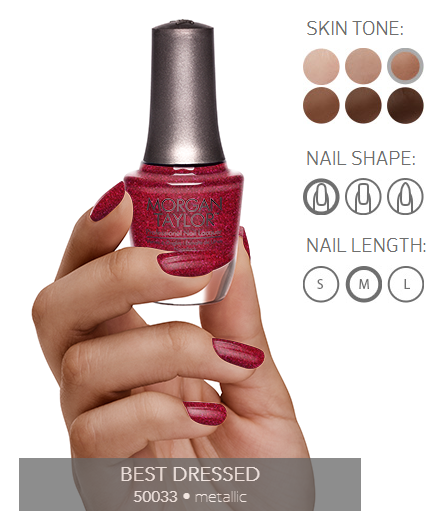 Morgan Taylor Nail Polish - 50033  - Best Dressed