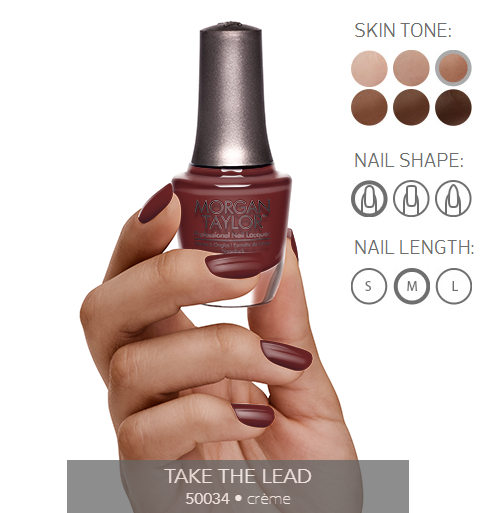 Morgan Taylor Nail Polish - 50034  - Take The Lead