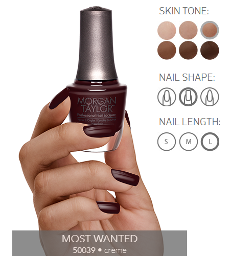 Morgan Taylor Nail Polish - 50039  - Most Wanted