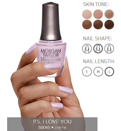 Morgan Taylor Nail Polish - 50045  - P.S. I Love You