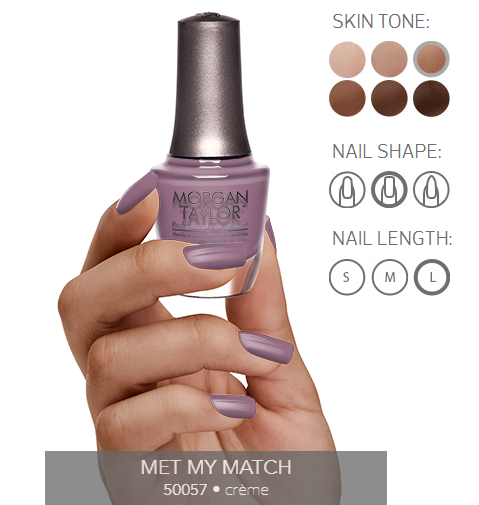 Morgan Taylor Nail Polish - 50057  - Met My Match