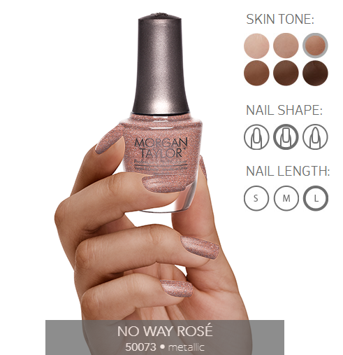 Morgan Taylor Nail Polish - 50073  - No Way Rose?