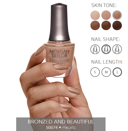 Morgan Taylor Nail Polish - 50074  - Bronzed And Beautiful