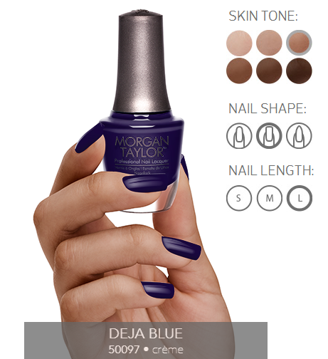 Morgan Taylor Nail Polish - 50097 - Deja Blue