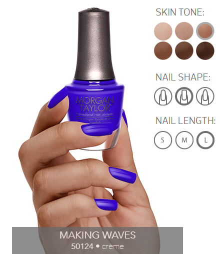 Morgan Taylor Nail Polish - 50124  - Making Waves