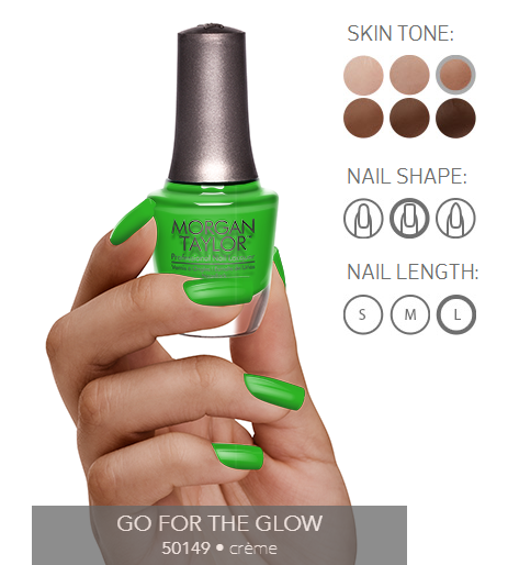 Morgan Taylor Nail Polish - 50149  - Go For The Glow