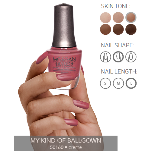 Morgan Taylor Nail Polish - 50160  - My Kind Of Ballgown