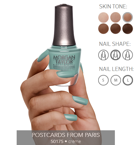 Morgan Taylor Nail Polish - 50175  - Postcards From Paris