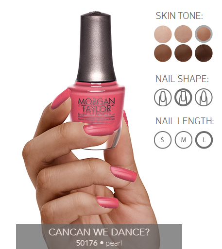 Morgan Taylor Nail Polish - 50176  - Cancan We Dance?