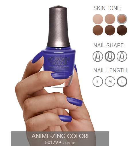 Morgan Taylor Nail Polish - 50179  - Anime-Zing Color!