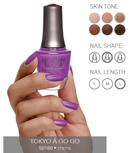 Morgan Taylor Nail Polish - 50180  - Tokyo A? Go Go