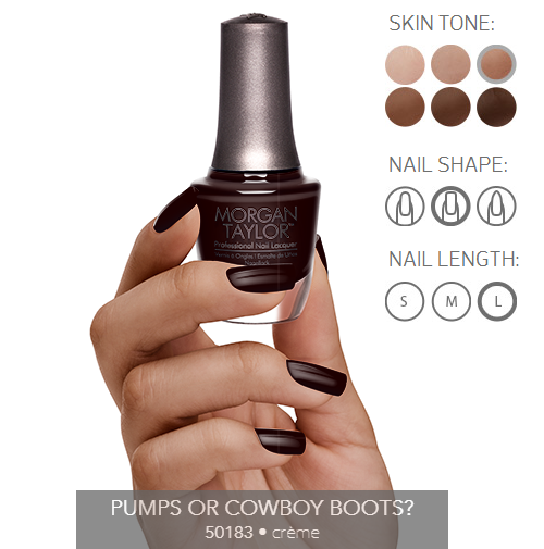 Morgan Taylor Nail Polish - 50183  - Pumps Or Cowboy Boots?