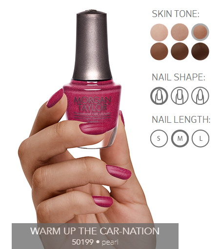 Morgan Taylor Nail Polish - 50199  - Warm Up The Car-Nation