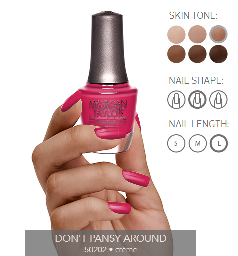 Morgan Taylor Nail Polish - 50202  - Don'T Pansy Around