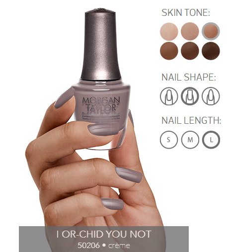 Morgan Taylor Nail Polish - 50206  - I Or-Chid You Not