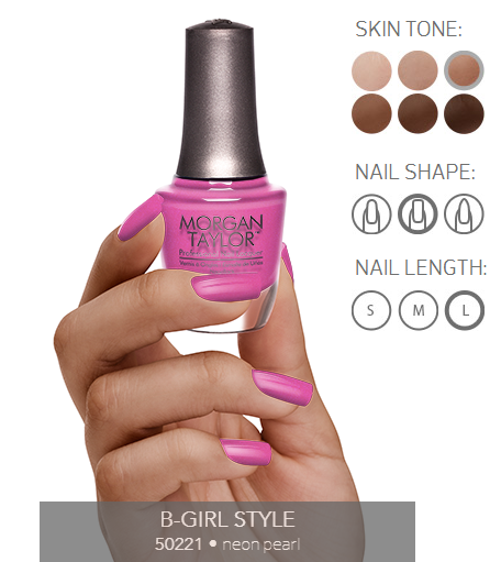 Morgan Taylor Nail Polish - 50221  - B-Girl Style