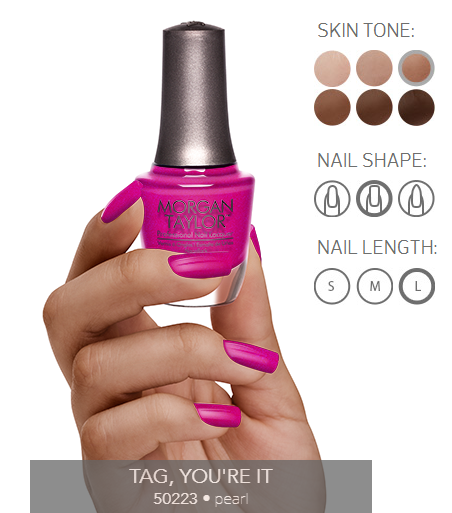 Morgan Taylor Nail Polish - 50223  - Tag, You'Re It