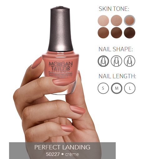 Morgan Taylor Nail Polish - 50227  - Perfect Landing