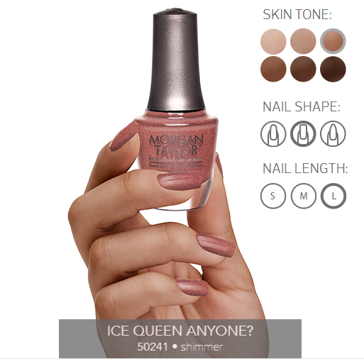 Morgan Taylor Nail Polish - 50241  - Ice Queen Anyone?