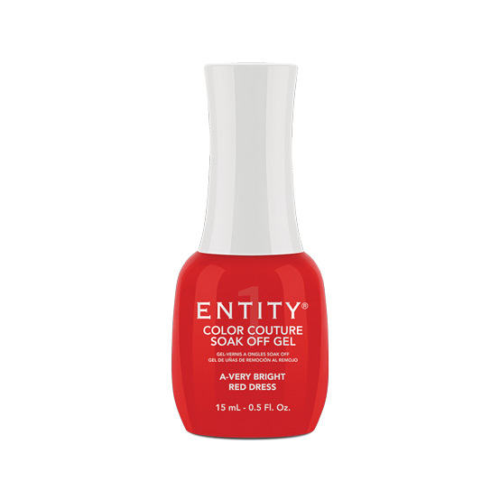 Entity Gel Polish - 5101690 - A-Very Bright Red Dress