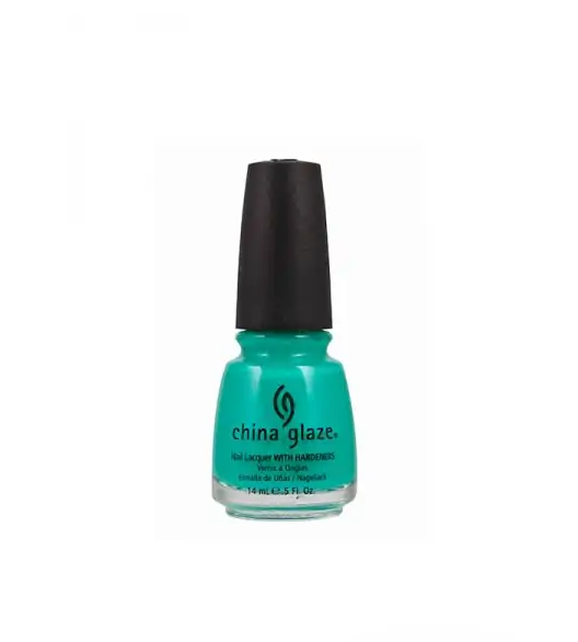 China Glaze Nail Polish - 70345 - Turned Up Turquoise