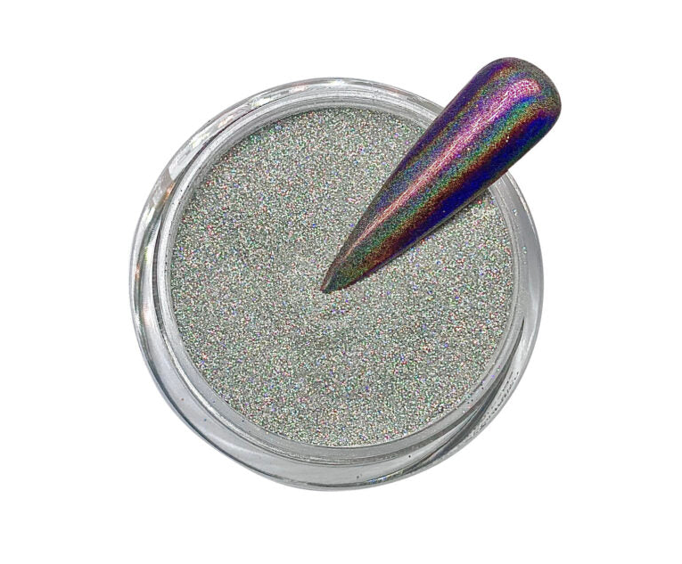 Not Polish Chrome Powder - C310 - Silver Knight