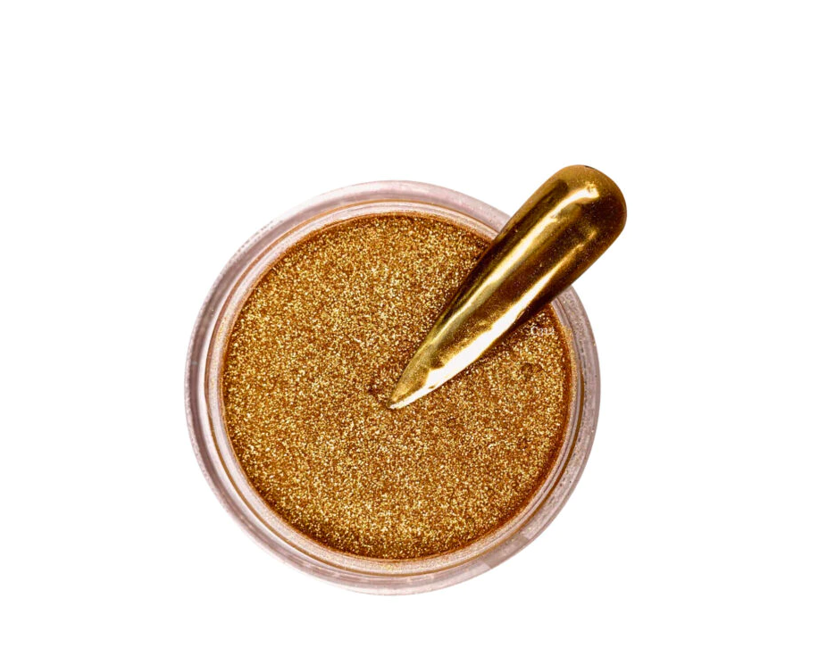 Not Polish Chrome Powder - C312 - Golden Treasure