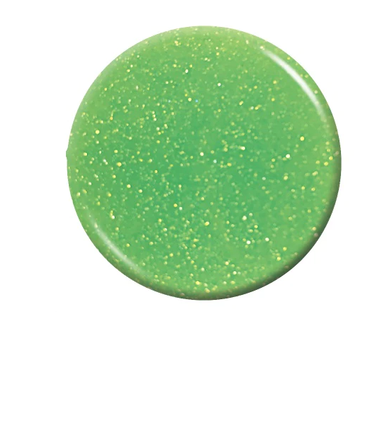 Elite Design Dipping Powder - ED195 - Glitter Glitz-Green Holographic