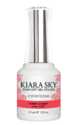 Kiara Sky Gel Polish - G4007 - Yummy Gummy