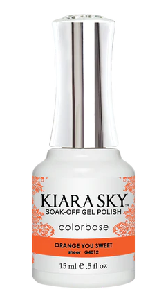 Kiara Sky Gel Polish - G4012 - Orange You Sweet