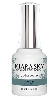 Kiara Sky Gel Polish - G4014 - Black Tie