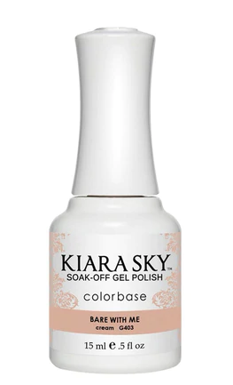 Kiara Sky Gel Polish - G403 - Bare With Me