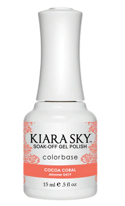 Kiara Sky Gel Polish - G419 - Cocoa Coral