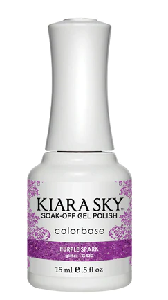 Kiara Sky Gel Polish - G430 - Purple Spark