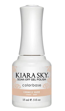 Kiara Sky Gel Polish - G431 - Creme D' Nude