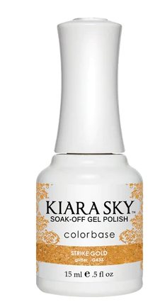 Kiara Sky Gel Polish - G433 - Strike Gold