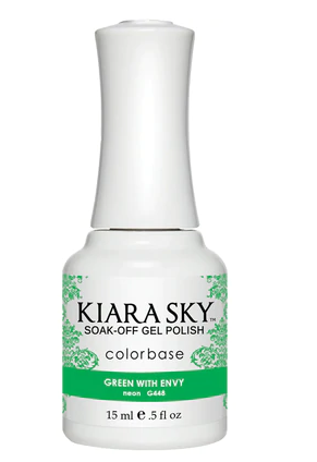 Kiara Sky Gel Polish - G448 - Green With Envy
